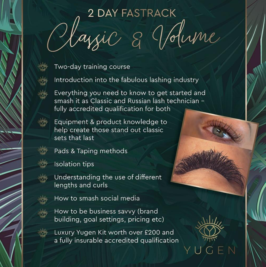 2 Day Fast Track Training - Classic & Volume COLLEEN