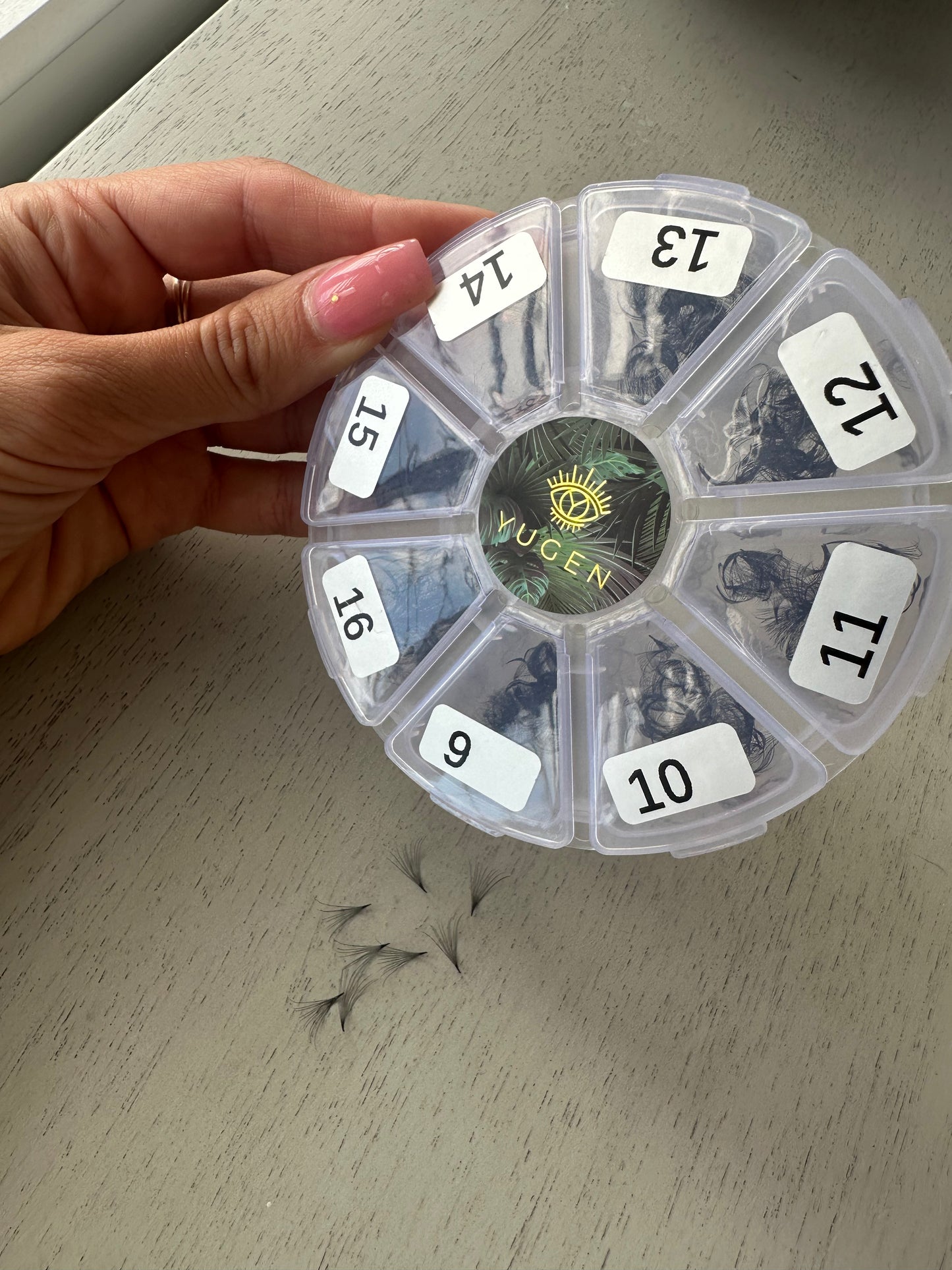 Yugen PROMADE wheel: 1000 D curl fans (10D)